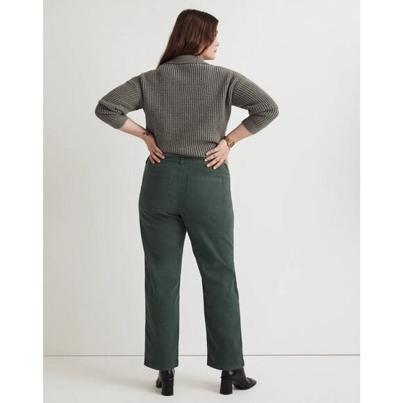 MADEWELL Old Spruce The  '90s Straight Cargo Pant in Garment-Dyed Canvas NWOT 29 - Picture 4 of 8